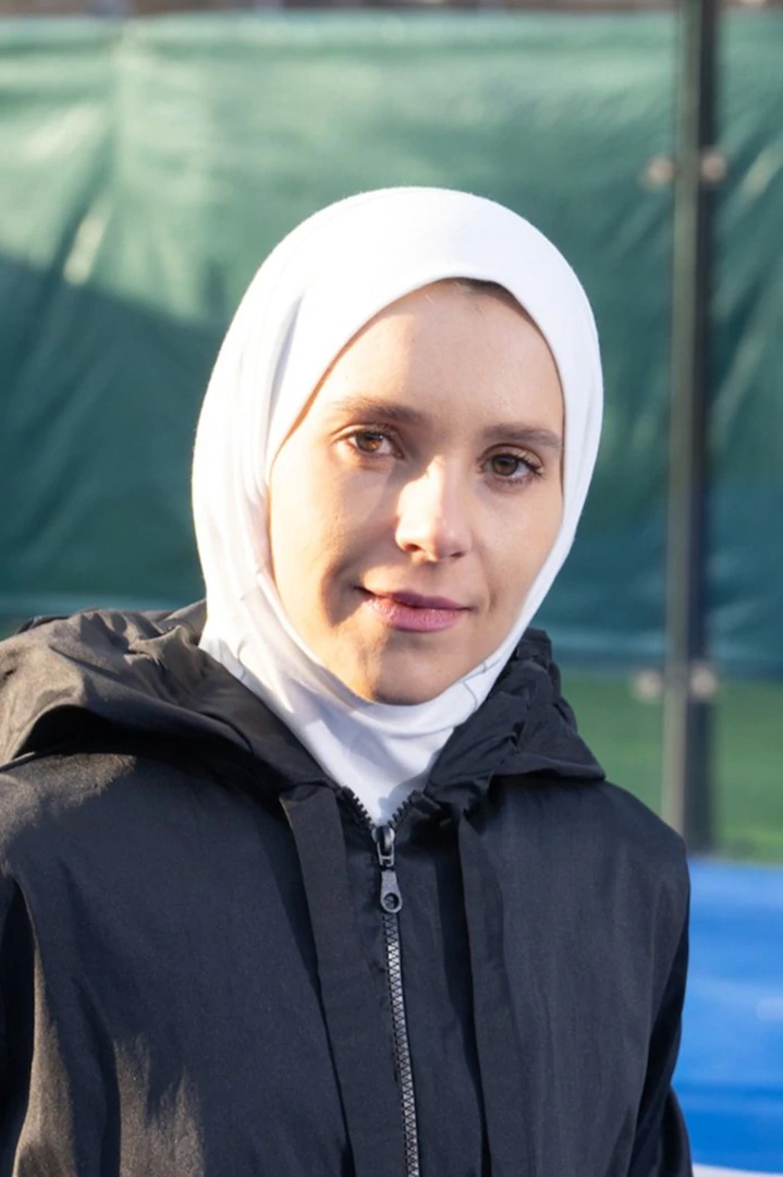 صورة Sport Hijab-White