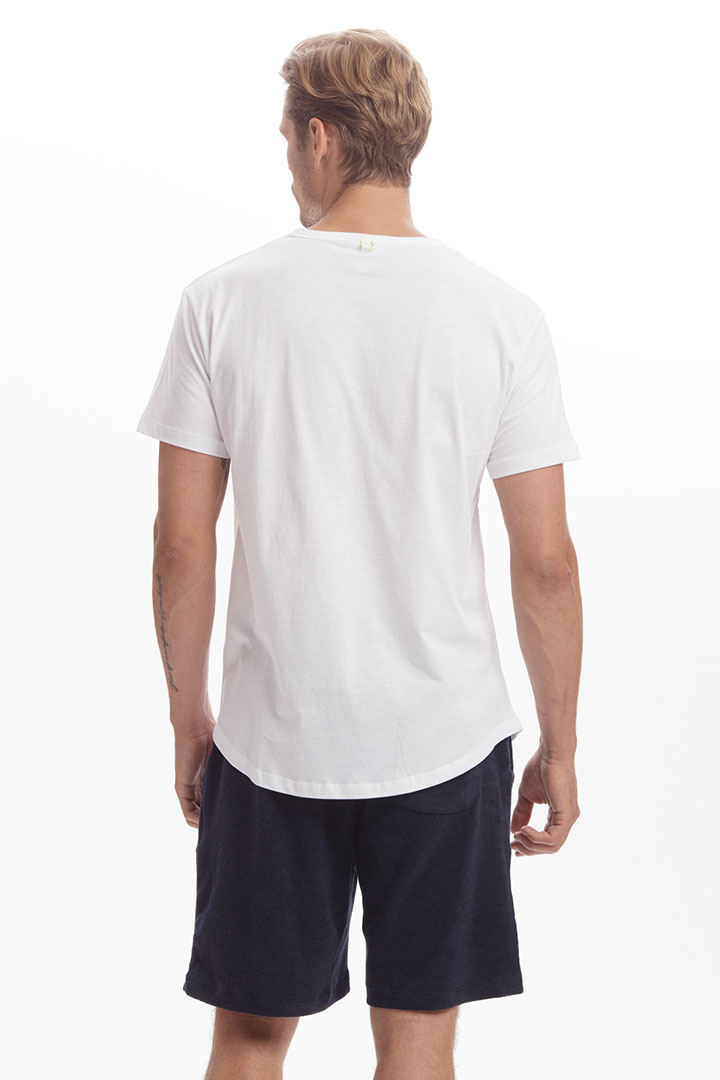 Picture of Richie Rich Cotton T-Shirt-White