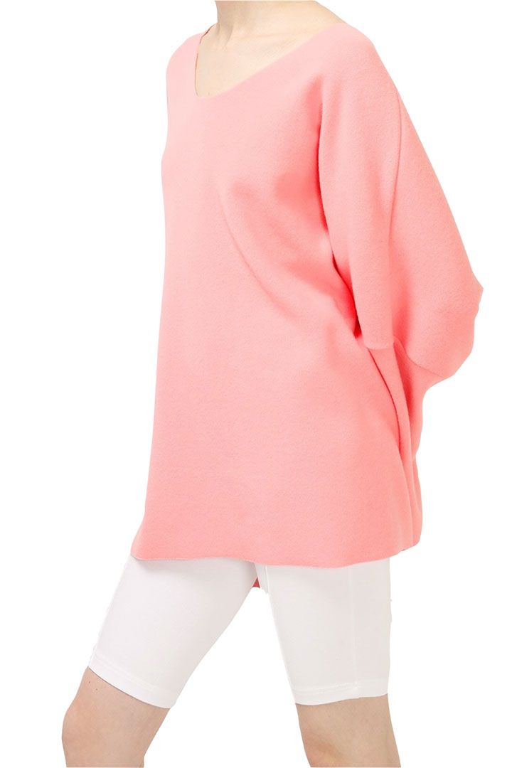 Picture of Anna Over Sized Knit Top - Pink