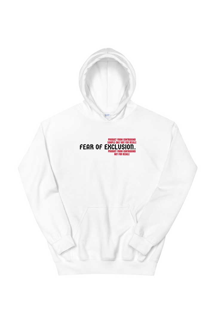 Picture of Hoodies illusion contraband - White