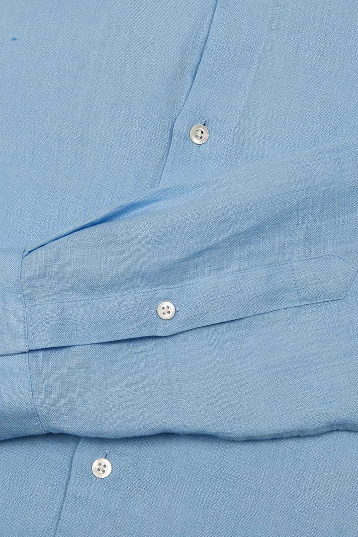 Picture of Linen Eric Shirt-Riviera