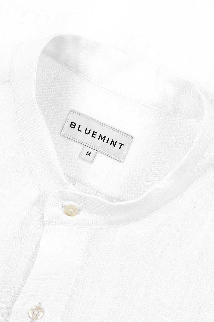 Picture of Linen Eric Shirt-White