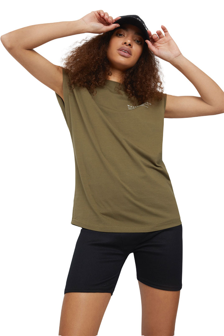 صورة The “NO LIMITS” T-Shirt - Military Green