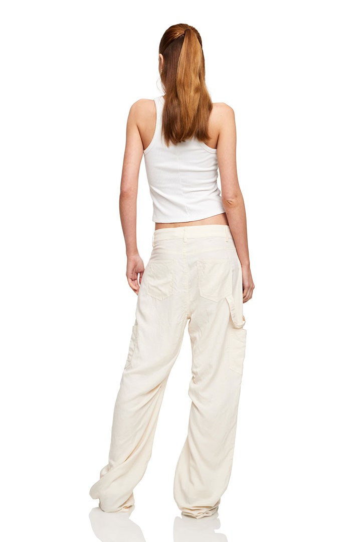 صورة Miami Vice Linen Pant-Off White
