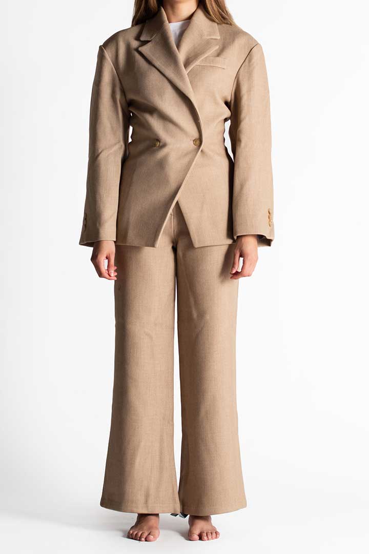 Picture of Avery Wide Leg Pants - Camel