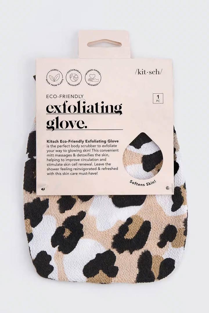 صورة Exfoliating Body Glove-Leopard