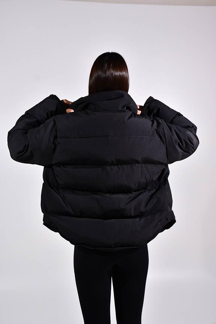 صورة Delilah Padded Puffer Jacket-Black