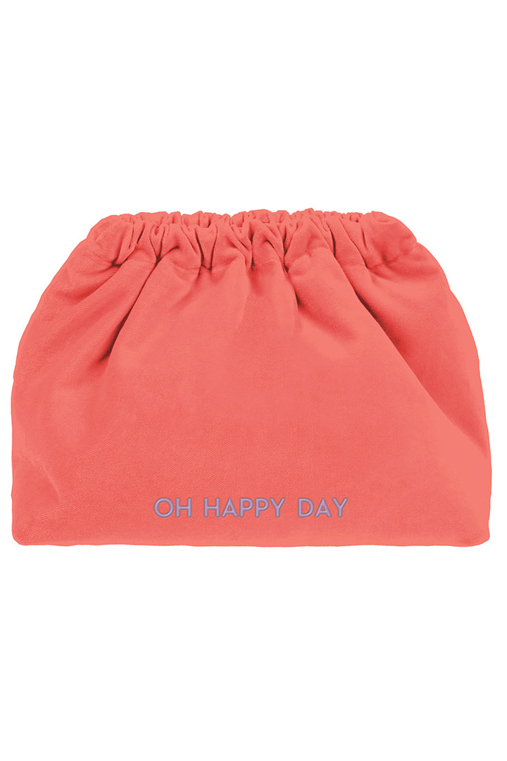 صورة Oh Happy Day Velvet Clutch Bag