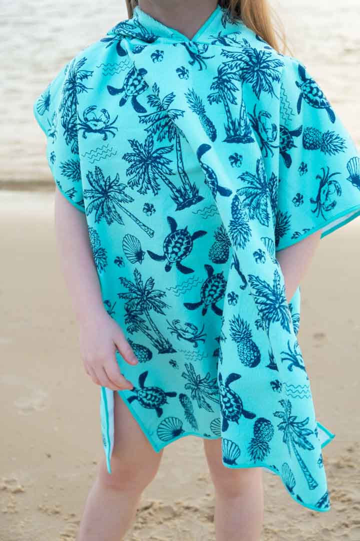 صورة Kids Beach Towel Turtle - Large