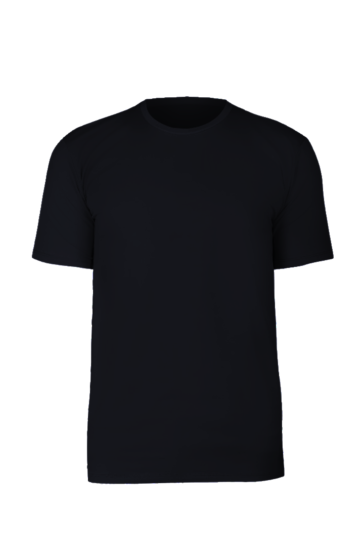 صورة Men's Round Neck Tshirt - Black