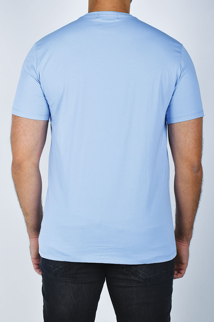 صورة Men's Round Neck Tshirt - Blue