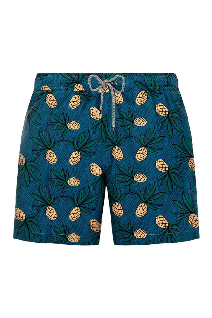 صورة Printed Swimshorts-Pineapple Blue