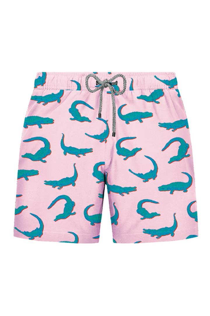 صورة Printed Swimshorts-Crocodile Pink 