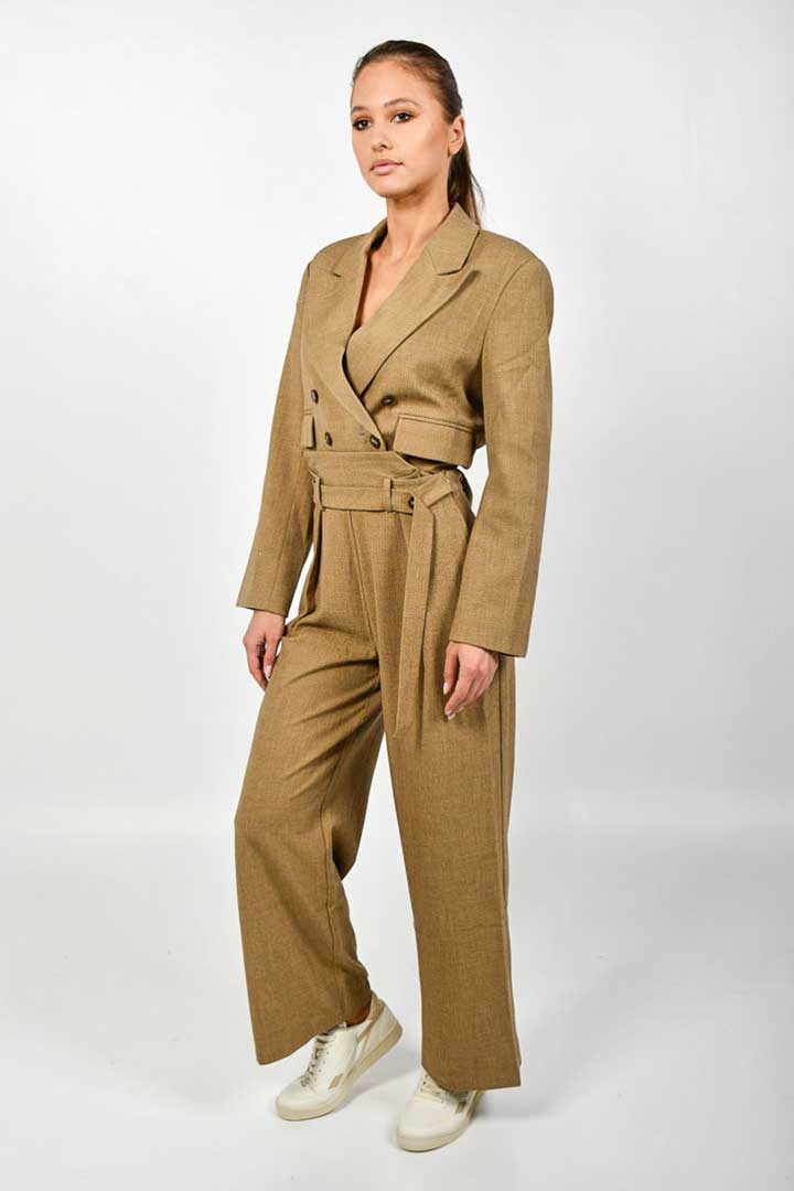 صورة Multiple Choyce Suit Set-Brown
