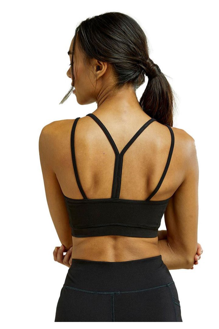 Picture of Yoga Y-back Crop Top-Black