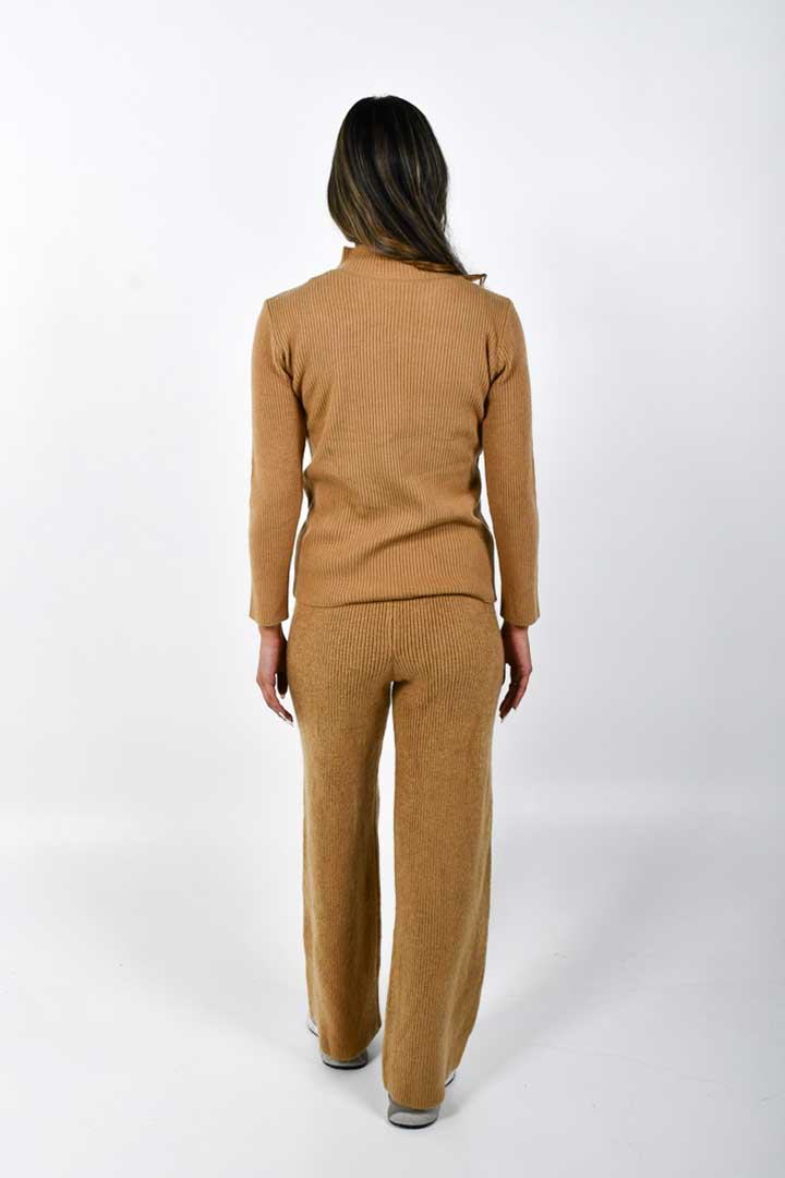 Picture of Multiple Choyces Knitwear Set-Brown