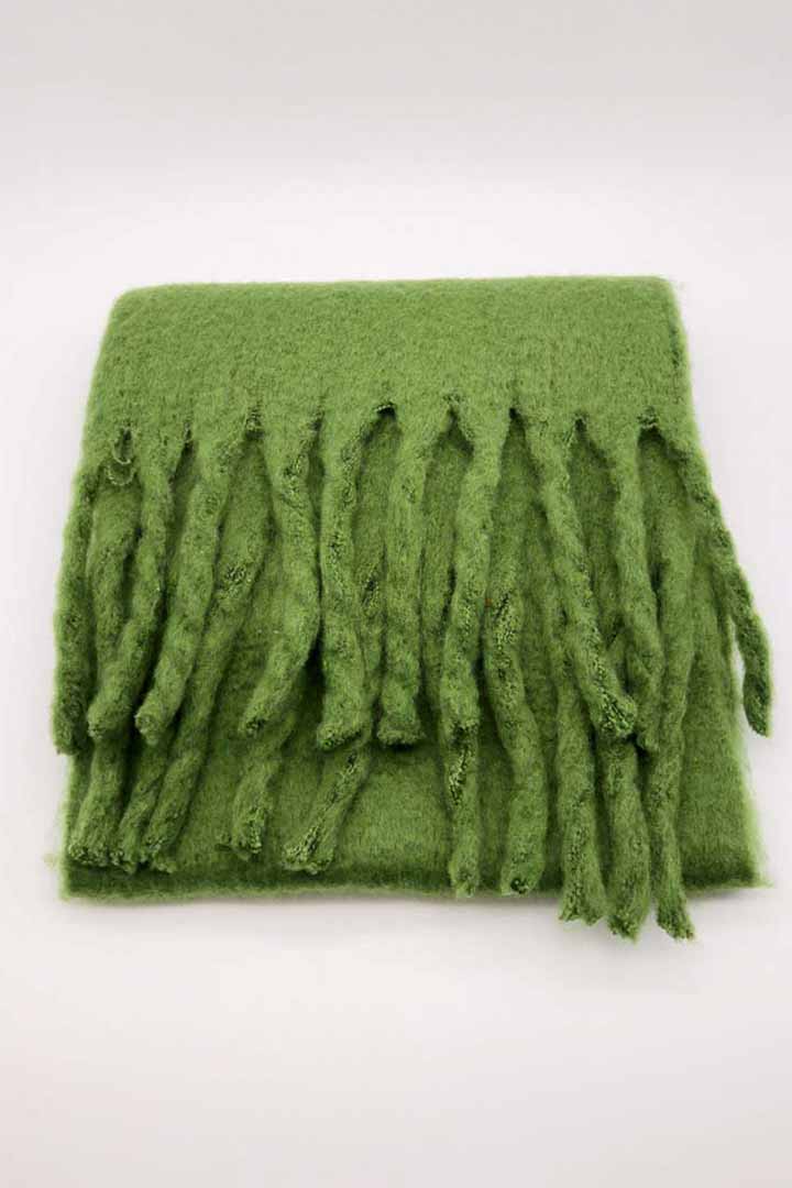 Picture of Oversized Scarf-Green