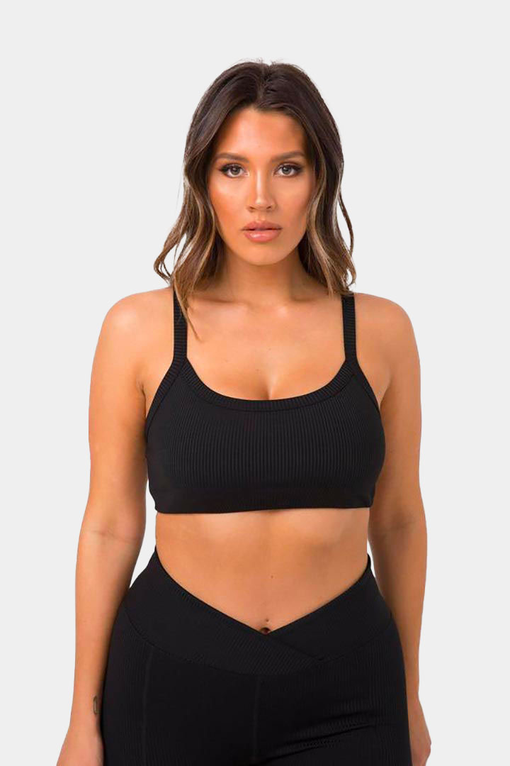 Picture of Ribbed Bralette 2.0-Black