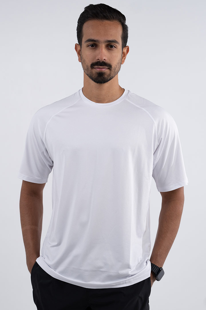 صورة Sport Lux Tec T-Shirt-White 