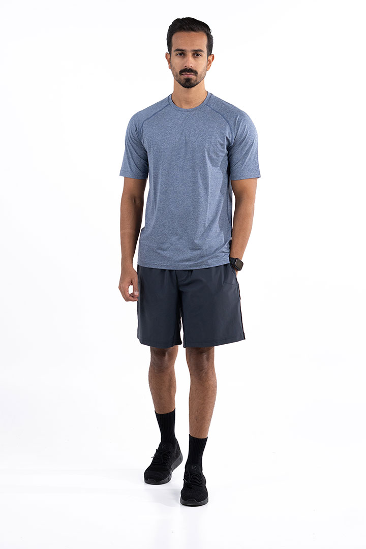 Picture of Sport Lux Tec T-Shirt-Navy 
