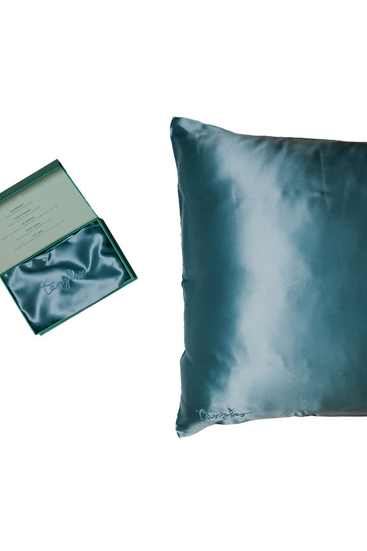 صورة Tangles Silk Pillowcase - Teal