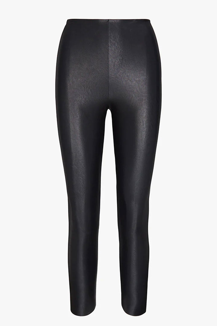 Picture of 7/8 Faux Leather Legging Perfect Control -Black