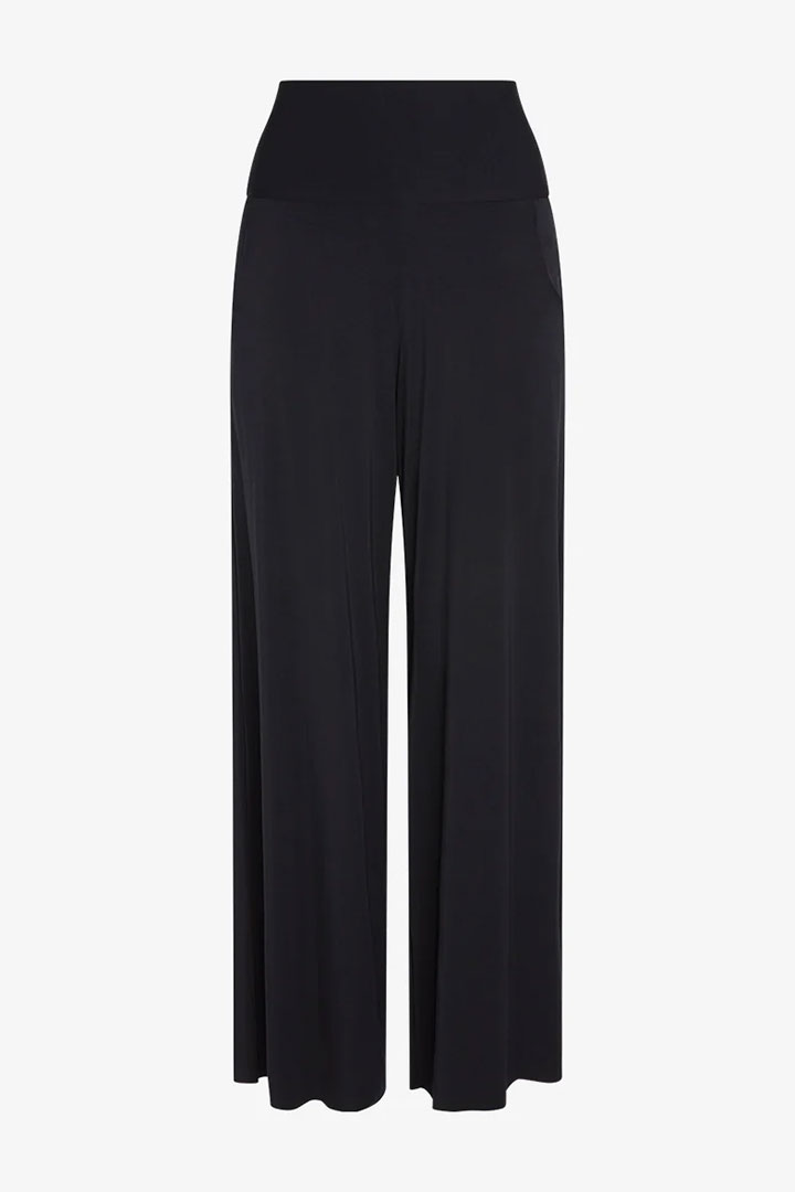Picture of Butter Wide Leg Lounge Pant -Black