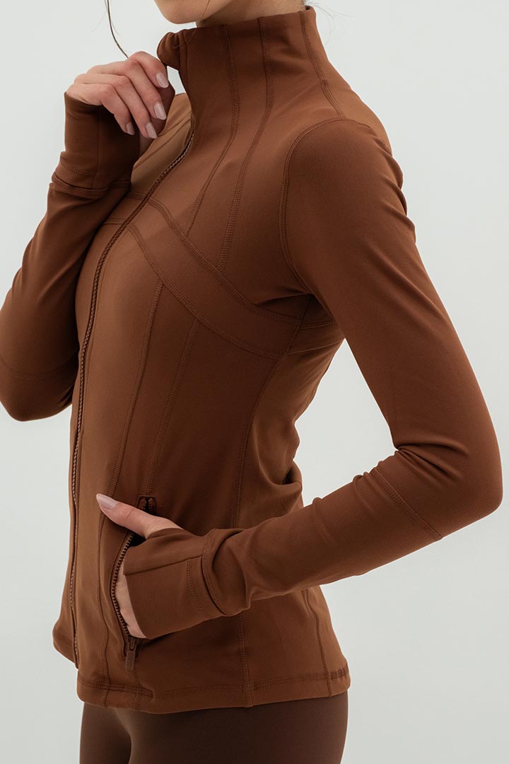 Picture of Teddy Define Jacket-Brown