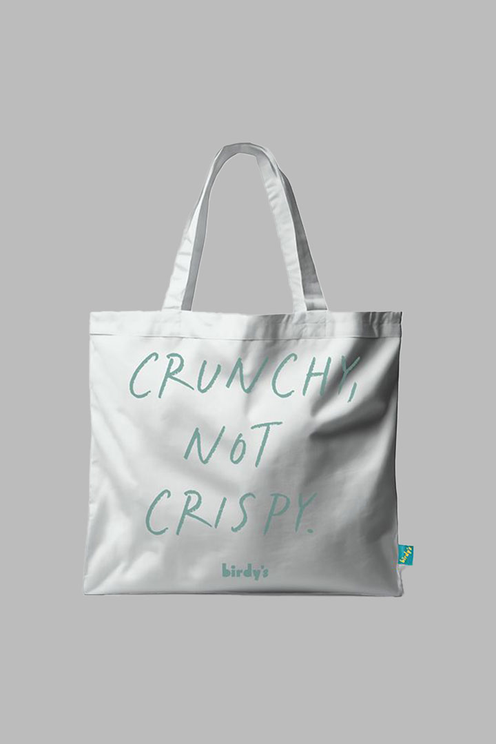 Picture of Birdy’s Crunchy Not Crispy Tote Bag-Off White