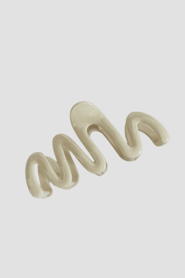 Picture of Abstract Claw Clip-Beige