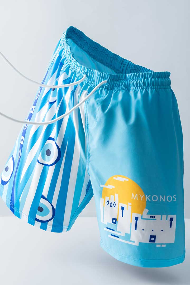 Picture of Mykonos Swim Short - Blue