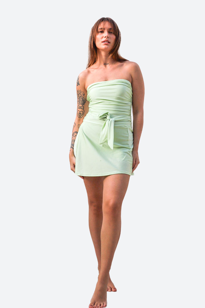 Picture of Fai Swimsuit - Shimmery Green