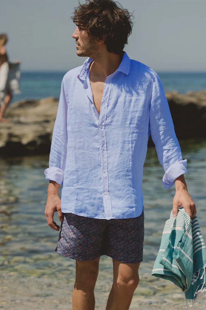 Picture of Azul Claro Linen Shirt