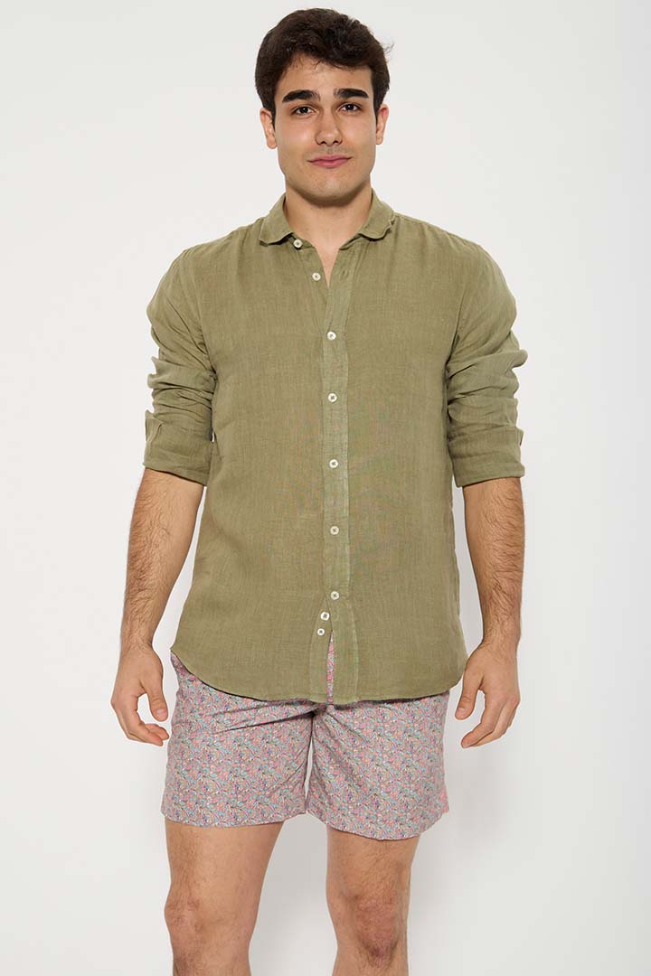 Picture of Kaki Linen Shirt