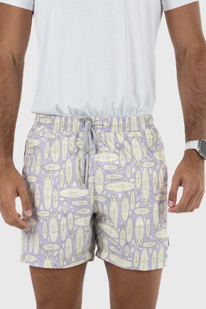 Picture of John Frank All Over Printed Swimshorts - Paddle
