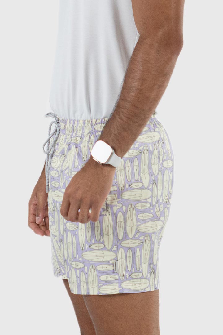 Picture of John Frank All Over Printed Swimshorts - Paddle